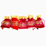 Berrycrave Gold Band Potli -5- row