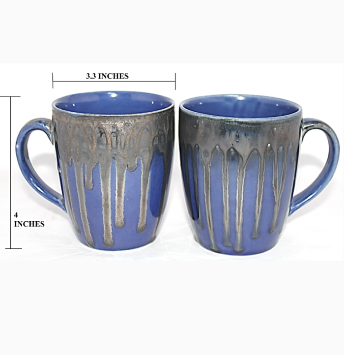 Berrycrave Blue drip studio mug -dimension