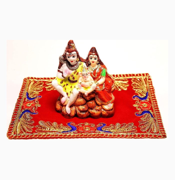 BERRYCRAVE clay shiv parivar - on asan